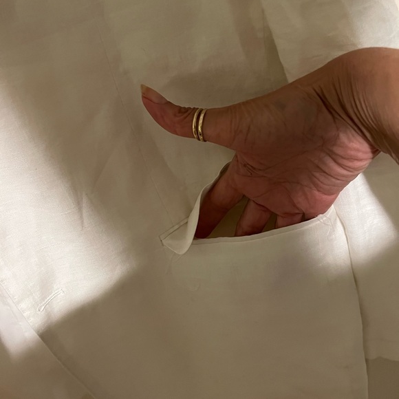 Must bundle! NWOT men linen Jacket, 25 inch arms length, size 44L - Picture 6 of 9